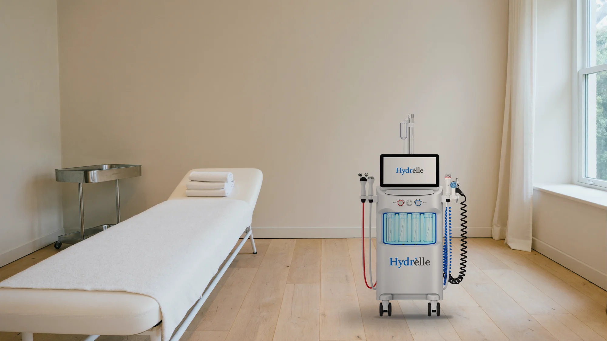 Hydrèlle console on a studio floor